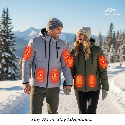 Heated Jacket for Men 11 Areas Heated Jacket for Women Electric Heating Vest Usb Heated Jacket Body Warmer Heated down Jacket