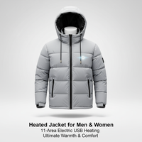 Heated Jacket for Men 11 Areas Heated Jacket for Women Electric Heating Vest Usb Heated Jacket Body Warmer Heated down Jacket
