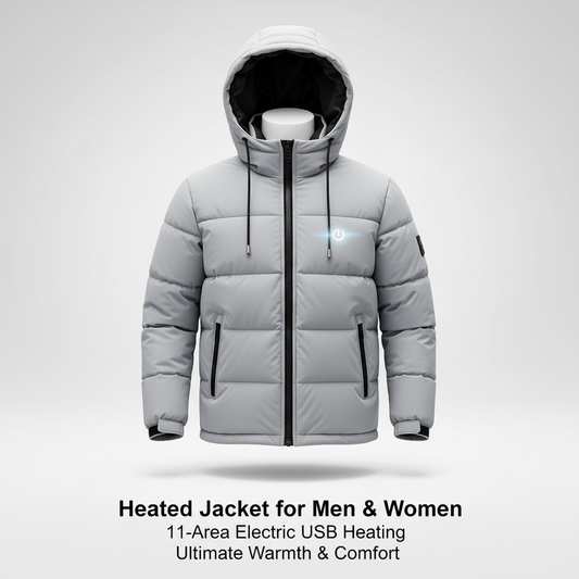 Heated Jacket for Men 11 Areas Heated Jacket for Women Electric Heating Vest Usb Heated Jacket Body Warmer Heated down Jacket